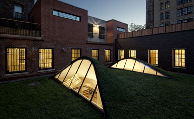 The late Roy Lichtenstein's studio and residence